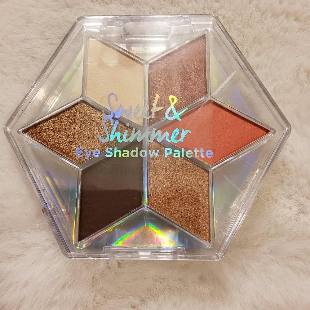 Jasmine La Belle Eye Shadow Palette Sweet and Shimmer 6 Neutral Shades New